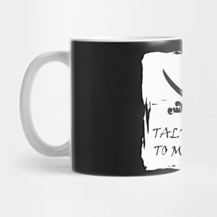 Funny Pirate Talk T-Shirt Mug